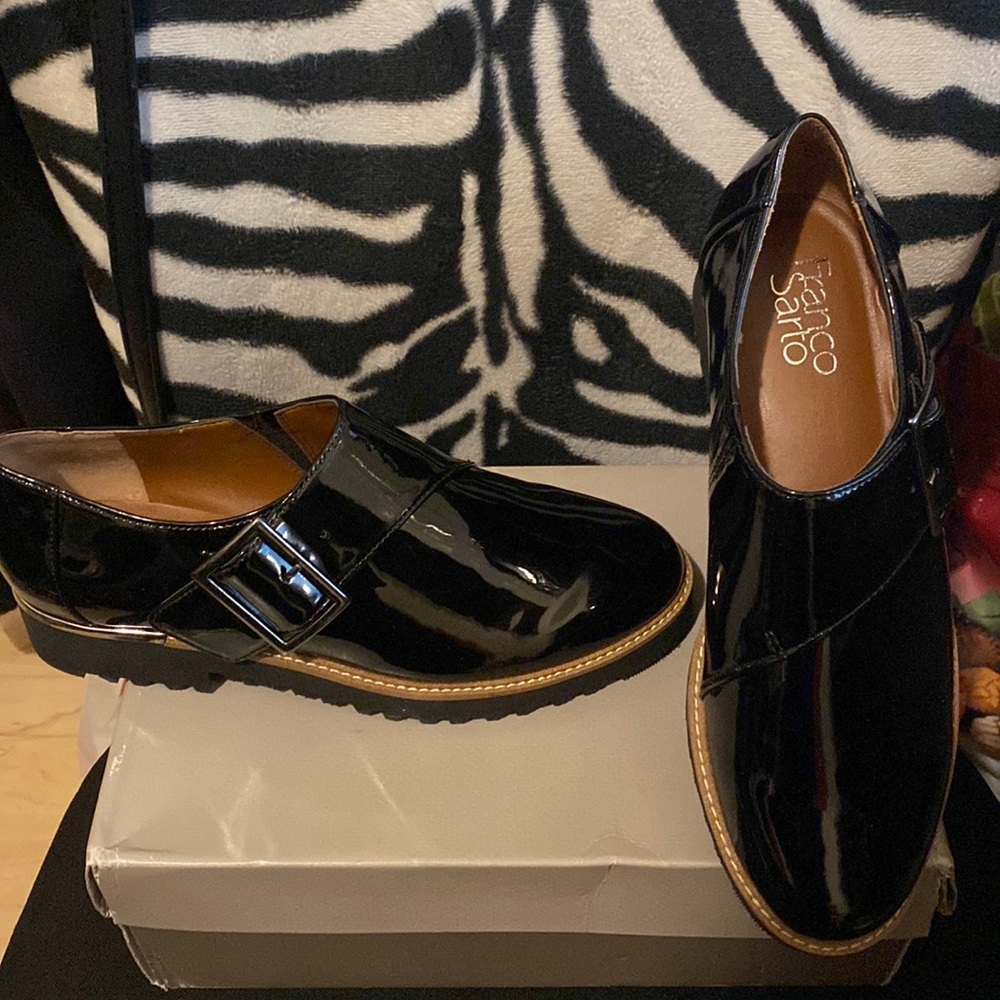 Franco Sarto black shoes 6.5